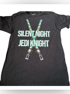 🎇🎆3for$9 Star Wars Christmas Silent Night Jedi Knight T-Shirt